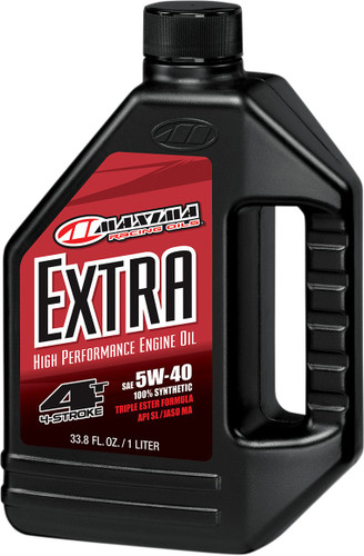 Maxima Extra High Performance Synthetic 4T Engine Oil | 5W-40 | 1L (30-17901)