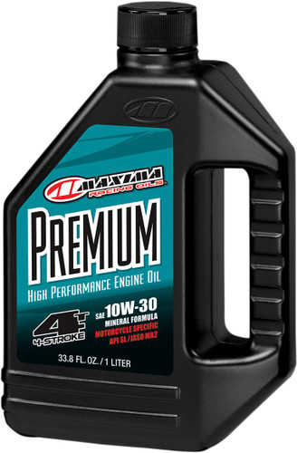 Maxima Premium High Performance Mineral 4T Engine Oil | 10W-30 | 1L (30-20901)