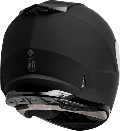 GMAX FF-49 Solid Motorcycle Helmet
