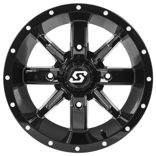 Sedona Hollow Point Wheel | Gloss Black | 14x8 | 4/156 (A88B-48056-44S)