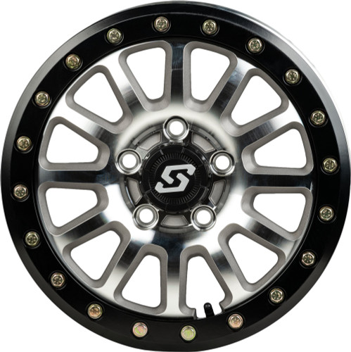 Sedona Sano Beadlock Wheel | Satin Black/Cast | 15x7 | 5/4.5 (A21MA-57012+50)