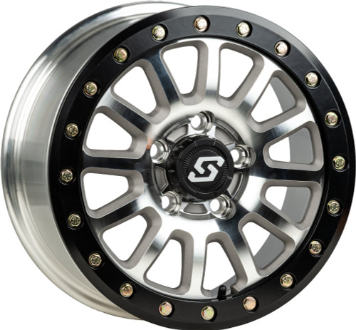 Sedona Sano Beadlock Wheel | Satin Black/Cast | 15x7 | 5/4.5 (A21MA-57012+50)