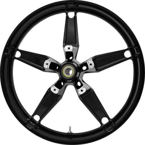 Coastal Moto Daytona Black Front Wheel w/ABS - 21" x 3.5" (3D-DAY213SB-ABST)