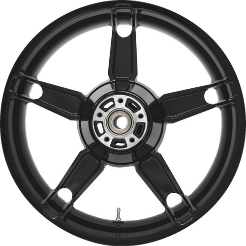 Coastal Moto Daytona Black Rear Wheel w/ABS - 18" x 5.5" (3D-DAY185SB-ABST)