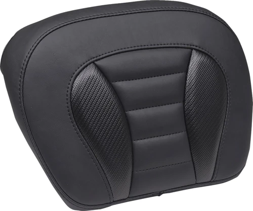 Mustang Deluxe Chopped Tour-Pak Sissy Bar Pad | Black Stitch (88405)