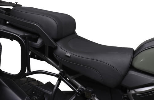 Mustang Adventure Touring Seat - Black Vinyl (84810)