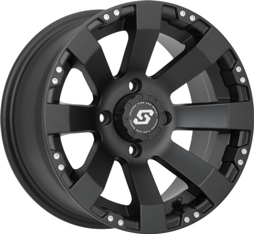 Sedona Spyder Wheel | Satin Black | 12x7 | 4/110 | 2+5 (A7527011-25S)