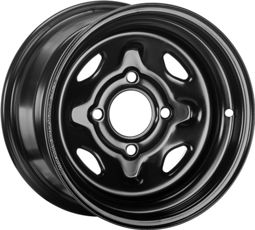 Sedona Steel Wheel | Gloss Black | 12x7 | 4/110 | 4+3 (570-9005)