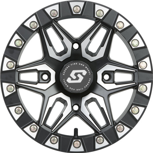 Sedona Split Six Beadlock Wheel | Machined | 14x7 | 4/110 (A72M-47011-52S)