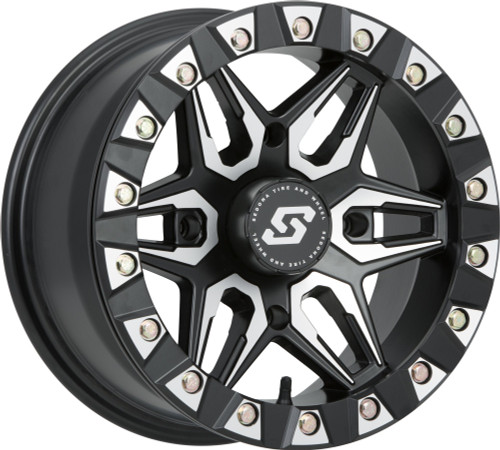 Sedona Split Six Beadlock Wheel | Machined | 14x7 | 4/156 (A72M-47056-43S)