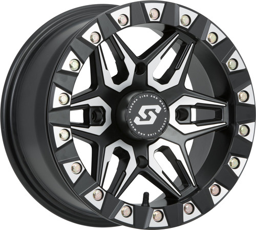 Sedona Split Six Beadlock Wheel | Machined | 14x7 | 4/156 (A72M-47056-61S)