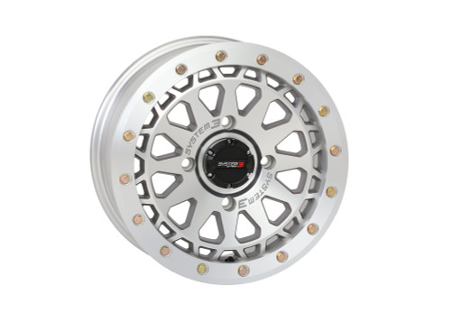 System 3 SB-6 Beadlock Wheel | Matte Machined | 15x7 | 4/137 | 6+1 (15S3-6838)
