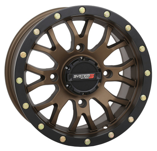 System 3 ST-3 Wheel | Matte Bronze/Black | 18x7 | 4/137 | 4+3 (18S3-1237)