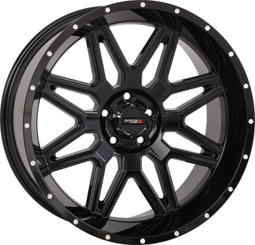System 3 ST-7 Wheel | Gloss Black | 20x9 | 5/4.5 | 5+4 (20S3-7355)