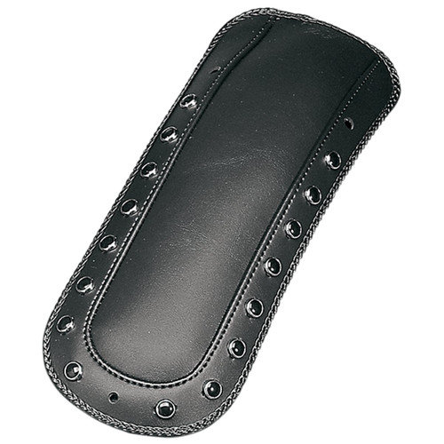 Mustang Studded Black Fender Bib for Solo Seat (78036)