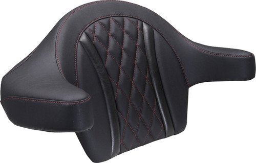 Mustang Deluxe Diamond Extended Arm Wrap-Around Backrest | Cherry (88430DC)