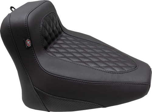 Mustang Squareback Solo Seat | Diamond Stitch (88201)