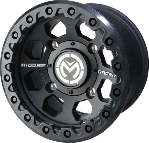 Moose 23X Rear Wheel | Black | 12x8 | 4/136 | 4+4 (0230-1373)