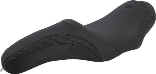 Mustang Tripper Fastback Seat for Yaffe Tank - Small Diamond Inlays (75269)
