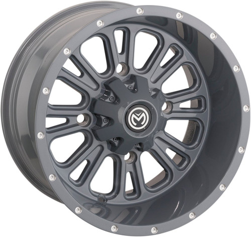 Moose 399X Rear Wheel | Matte Gray | 14x8 | 4/136 (0230-1123)