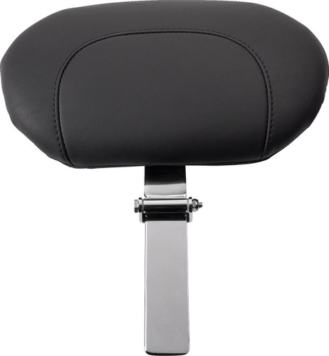 Mustang Super Touring 2-Up Seat w/ Backrest | Chrome Studded (79579)