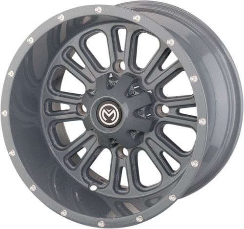 Moose 399X Front Wheel | Matte Gray | 14x7 | 4/156 (0230-1119)