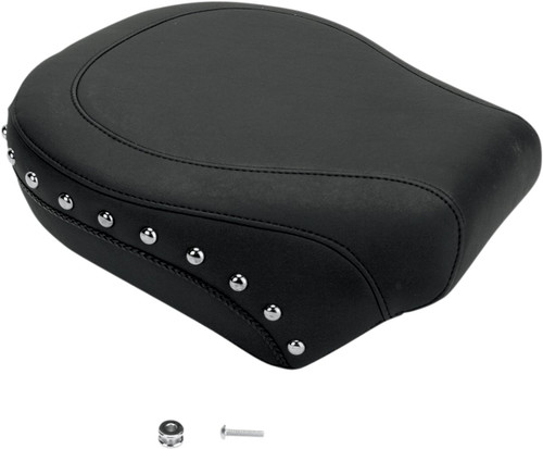 Mustang Wide Touring Passenger Seat | Chrome Studded (76243)