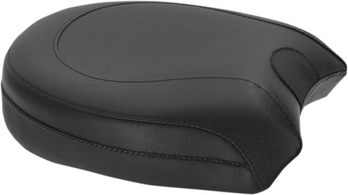 Mustang Wide Touring Passenger Recessed Seat | Vintage Smooth (79833)