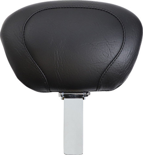 Mustang Wide Solo Seat w/ Backrest | Vintage Smooth (79914)
