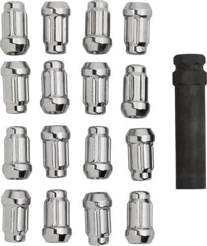 Moose Splined Lug Nuts | Chrome | M10 x 1.25 (0223-0218)