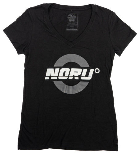 Noru Logo Womens V-Neck Short Sleeve T-Shirt