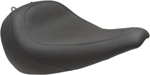Mustang Wide Tripper Black Solo Seat | Smooth (75834)