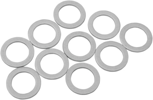 Drag Specialties Aluminum Crush Washer | 12mm | 10-Pack (1742-0116)