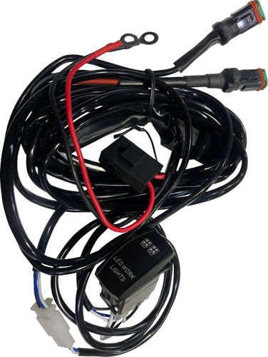 Brite Lites Rocker Switch Wiring Harness - 2 Outputs (BL-WHHDR2)