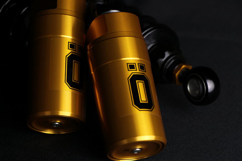Ohlins STX36 Blackline Rear Shock Absorbers | 13" (HD 779)