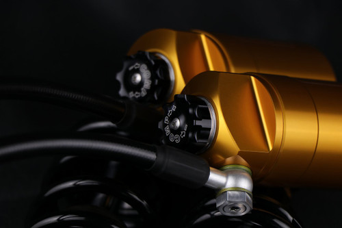 Ohlins STX36 Blackline Rear Shock Absorbers | 13" (HD 779)