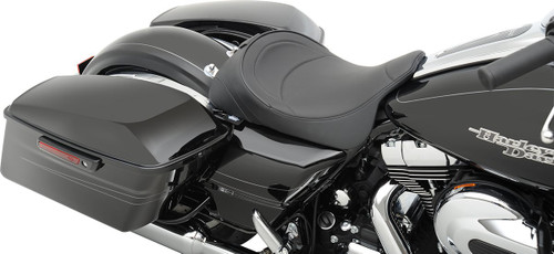Drag Specialties Backrest Compatible Solo Seat | Mild Stitch (0801-0886)
