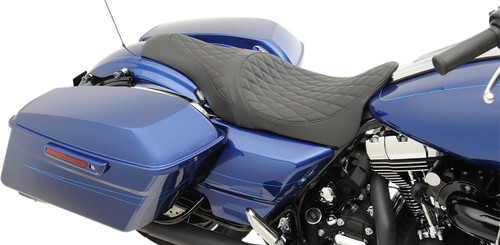 Drag Specialties Caballero 2-Up Seat | Diamond (0801-1003)