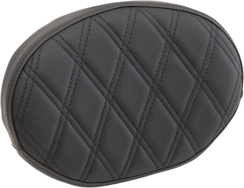 Drag Specialties Oval Sissy Bar Pad | Double Diamond (0822-0446)