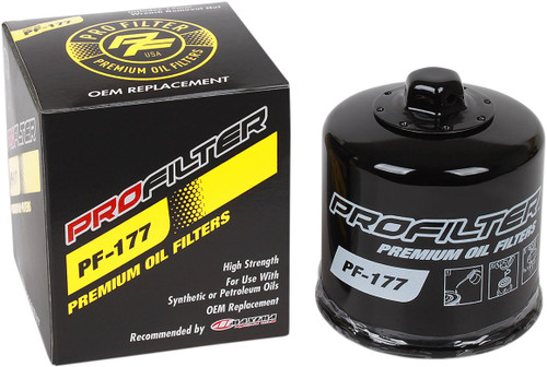 Pro Filter Spin-On Oil Filter - Black (PF-177)
