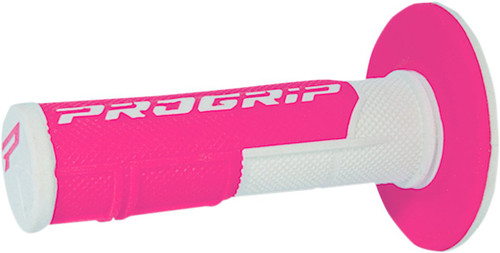 Pro Grip 801 Hybrid Duo-Density Cross Grips | White/Fluo Pink (PA080100BIFX)