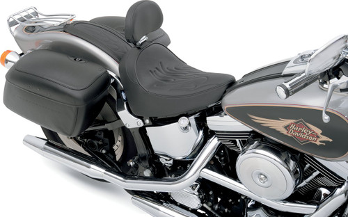 Drag Specialties Fender Skin | Flame Stitched Center | 15" (1405-0152)