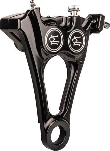 Performance Machine 4-Piston Rear Brake Caliper | Contrast Cut (1256-0084-BM)