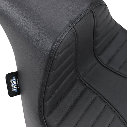 Drag Specialties EZ-ON Solo Seat | Scorpion Stitch (0802-1128)