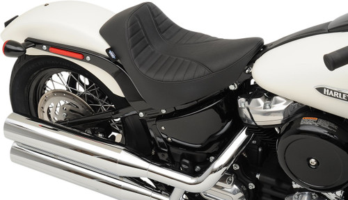 Drag Specialties EZ-ON Solo Seat | Scorpion Stitch (0802-1150)