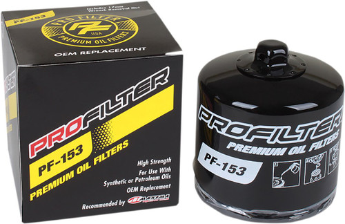 Pro Filter Spin-On Oil Filter | Black (PF-153)