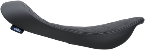 Drag Specialties EZ-ON Low-Profile Solo Seat | Double Diamond (0801-1155)