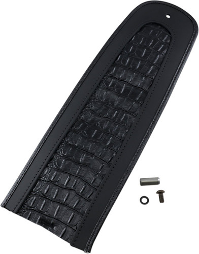 Drag Specialties Fender Skin | Embossed Faux Gator Center | 15" (1405-0154)