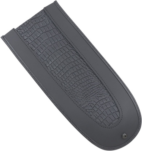 Drag Specialties Fender Skin | Embossed Faux Gator Center | 14" (1405-0280)