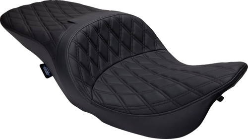 Drag Specialties Freedom Seat | Double Diamond (0801-1504)